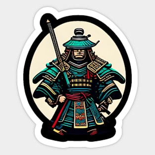 Samurai Logo Sticker